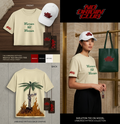 NOC "Warrior Not Worrier" Beige Tee | Unburied Mythos Collection